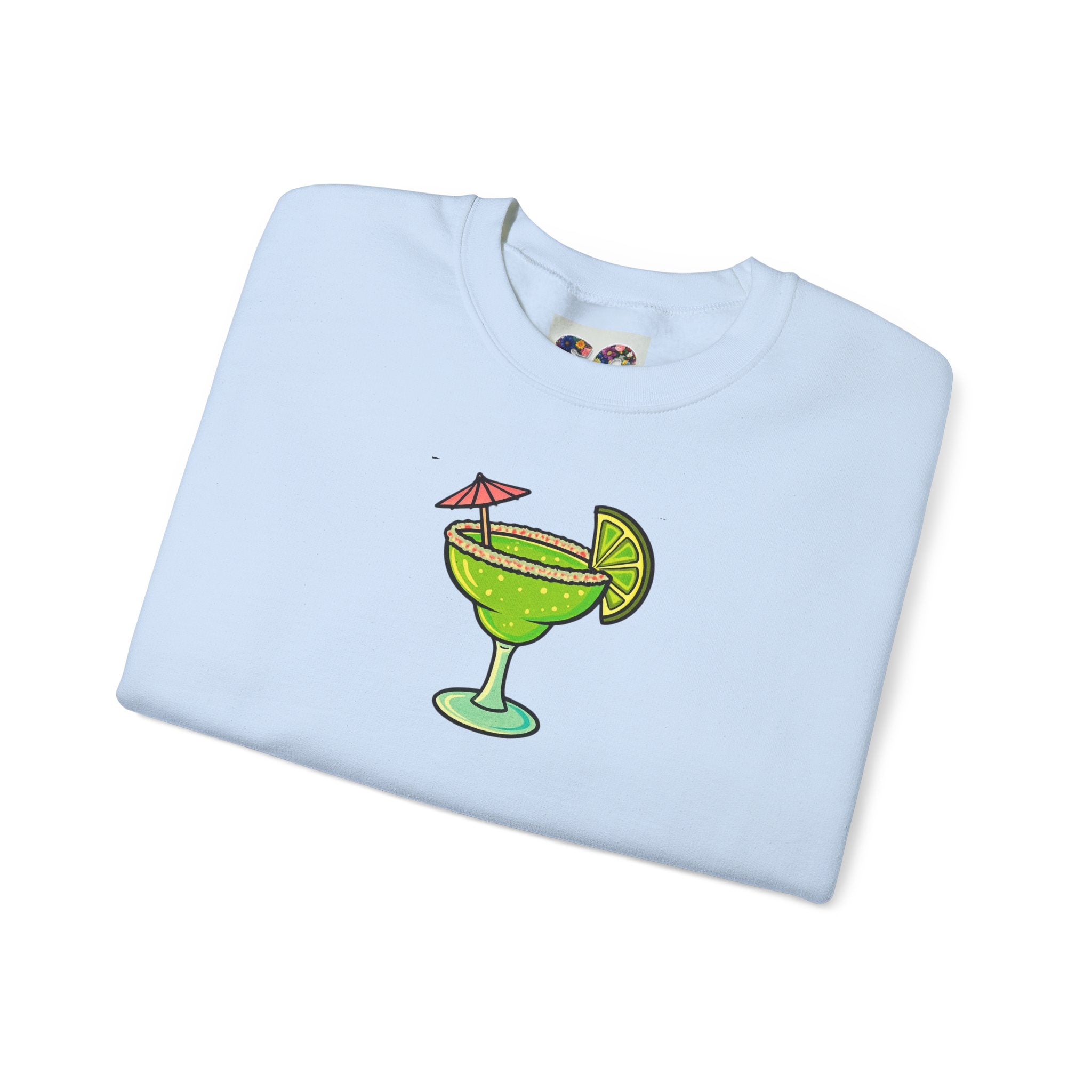 Crewneck Sweatshirt — Margarita Cocktail Graphic